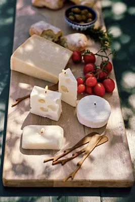 Butter Candle - Red, Cotton product