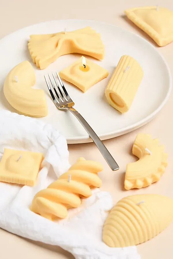 Pasta Extravaganza Shaped Decorative Candle Set product