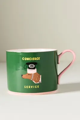 Stoneware Hotel Dog Mug product