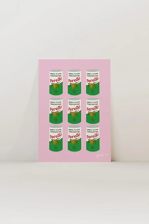 Nephthys Illustrated Life With You Wall Art - Pink product