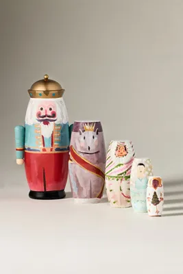 New York City Ballet Nesting Dolls by Anthropologie, alternate view