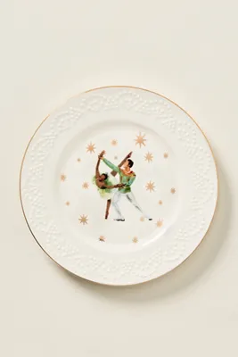 New York City Ballet Stoneware Dessert Plate by Anthropologie, image 2