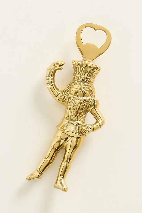 Nutcracker Bottle Opener - Silver by Anthropologie