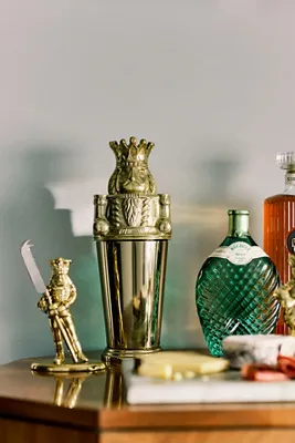 Nutcracker Cocktail Shaker - Silver by Anthropologie, image 2
