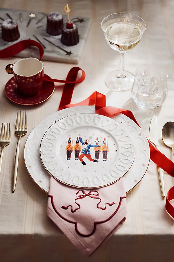 Stoneware Dessert Plate - Blue by Anthropologie