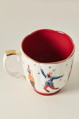 The Nutcracker Stoneware Mug - Blue by Anthropologie, image 2