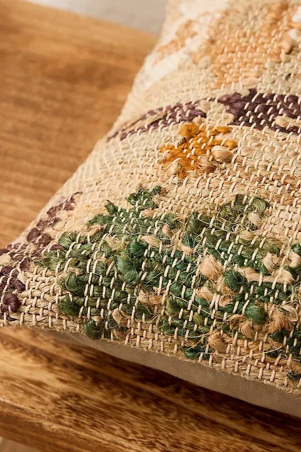 Diantri Rectangle Cushion Cover - Jute, Cotton product