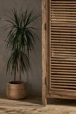 Ibo Slatted Cabinet with Storage - Reclaimed Wood product
