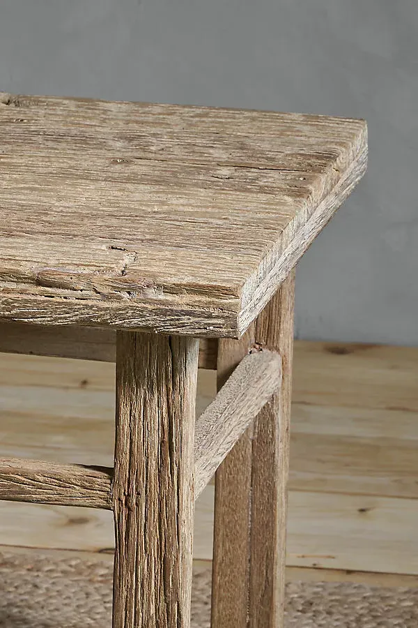 Ibo Wood Side Table - Reclaimed Wood product