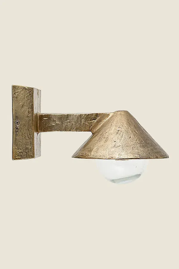 Rhya Outdoor Wall Lamp - Antique Brass, Aluminium product