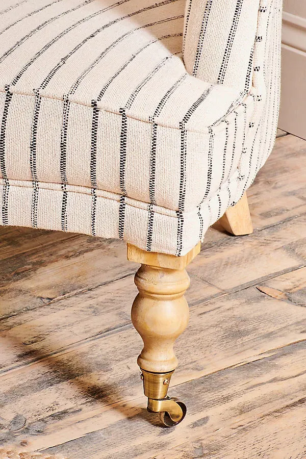 Sanja Stripe Tub Armchair - Cotton product