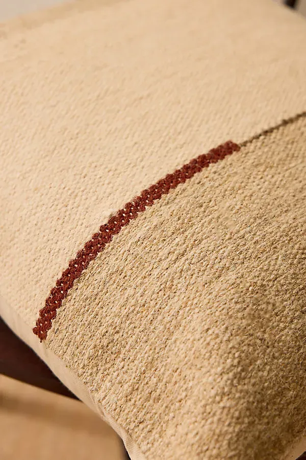 Tamil Square Cushion Cover - Wool, Cotton product