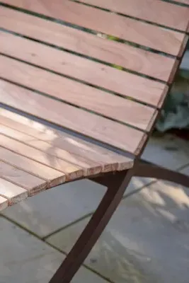 Yatin Outdoor Chair - Bronze, Acacia Wood product