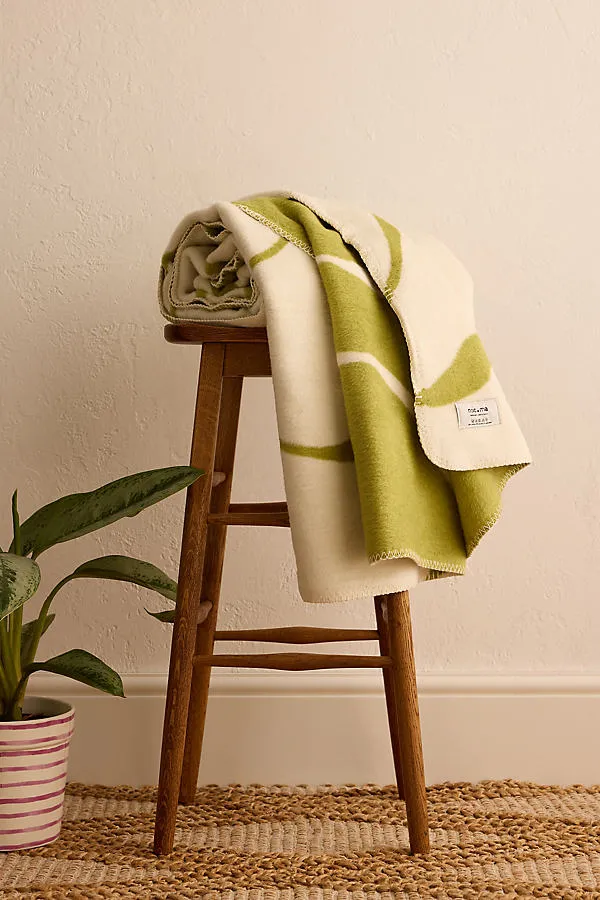 Felu Cotton Throw Blanket - Green product