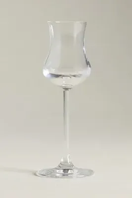 Vintage Grappa 3 oz. Glasses Set of 2 - Clear, Crystal by Anthropologie, alternate view