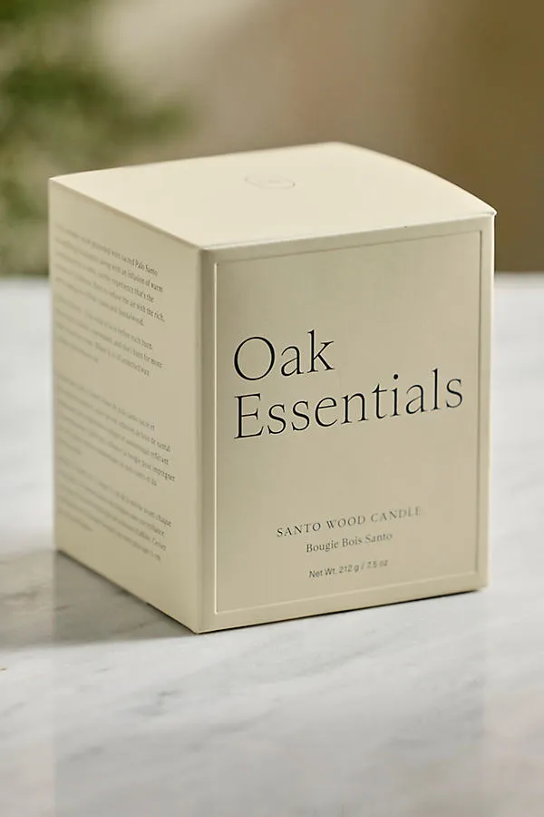 Santo Wood Scented Candle - Palo Santo & Sandalwood product