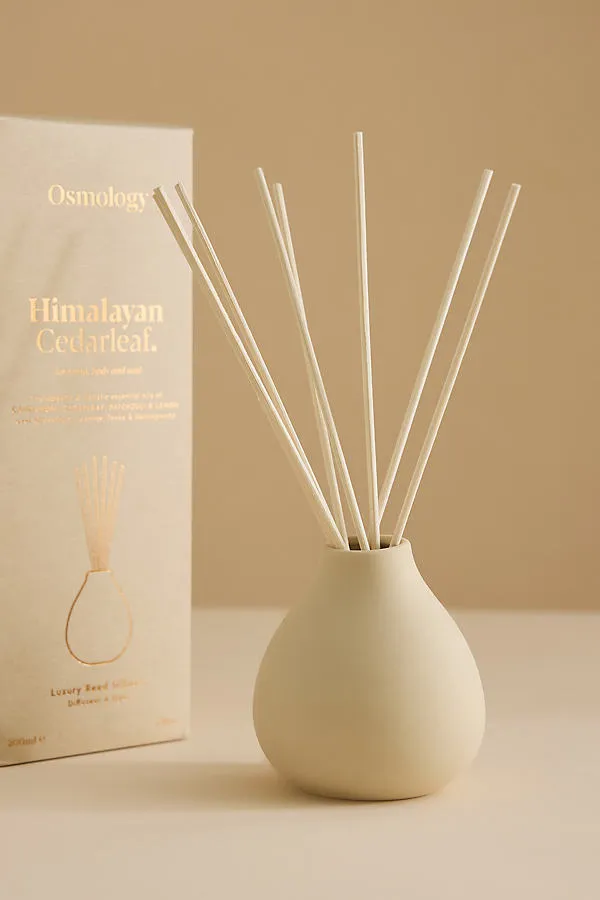 Himalayan Cedarleaf Reed Diffuser - White, Clay product