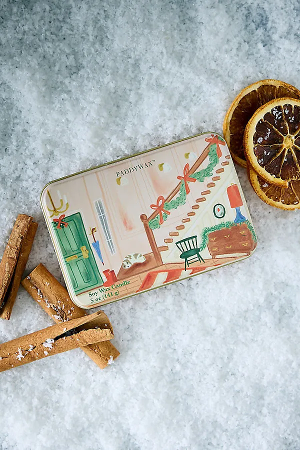 Staircase Wassail Christmas Tin Candle by Anthropologie