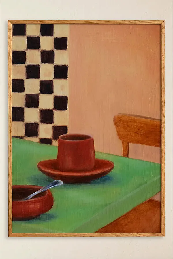 After Coffee by Beth Kaye Framed Wall Art Print product