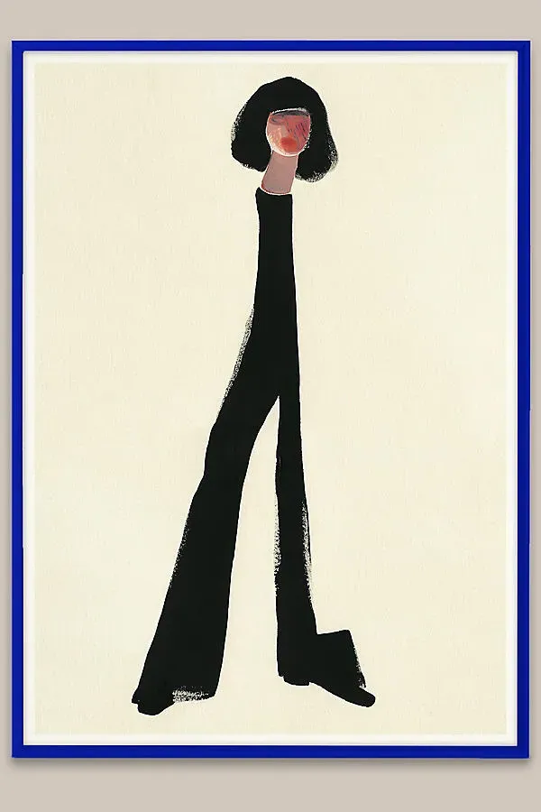 Black Pants by Amelie Hegardt Framed Wall Art Print - 30x40 by Anthropologie