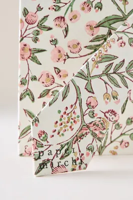 Block-Printed Photo Frame - Pink, Cotton alternate view