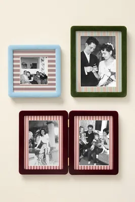 Anthropologie x Papier Velvet Photo Frame - Green, image 2