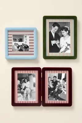 Anthropologie x Papier Velvet Photo Frame - Purple, image 2
