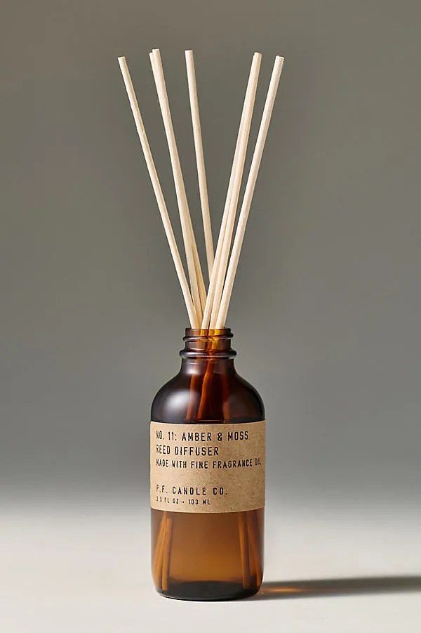 Amber & Moss Glass Reed Diffuser - Fresh by Anthropologie