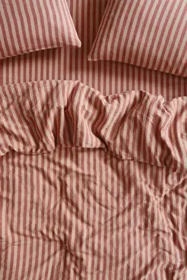 Queen Size Duvet Cover - Cotton, Linen by Anthropologie, image 2