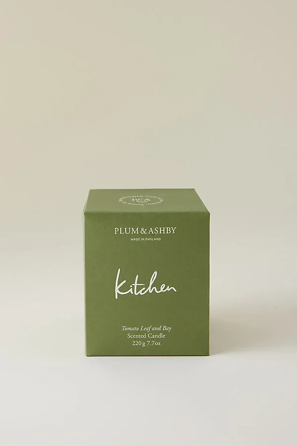 Tomato Leaf & Bay Kitchen Candle - Green product