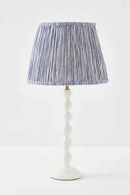 Lillee Cordless Rechargeable Table Lamp - White, Cotton product
