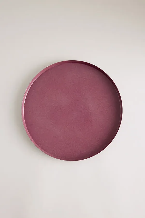 Servir Round Tray - Purple, Iron product