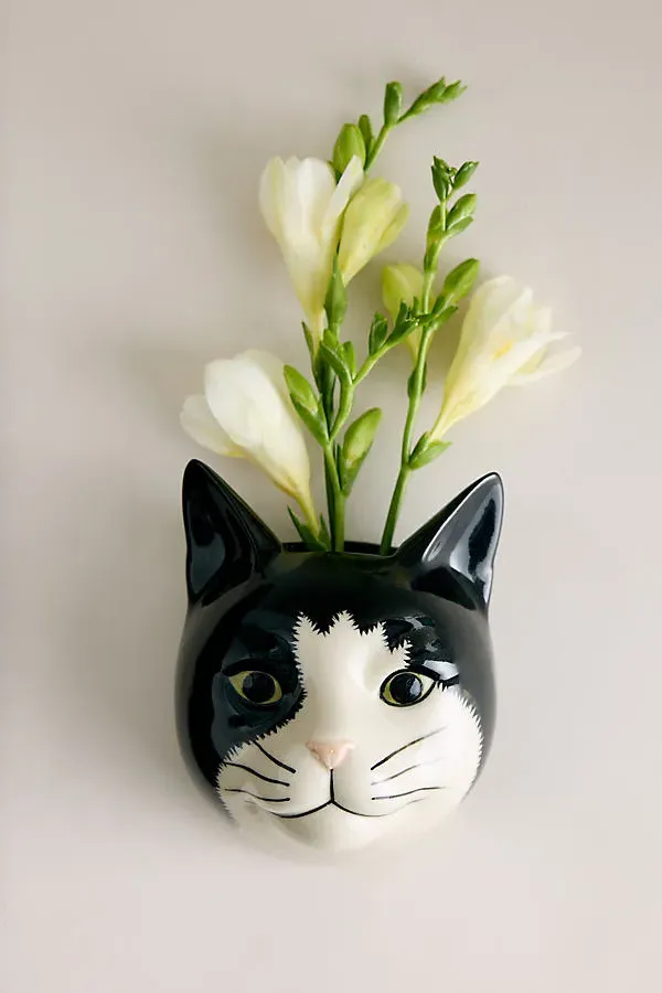 Barney Wall Vase - Ceramic by Anthropologie