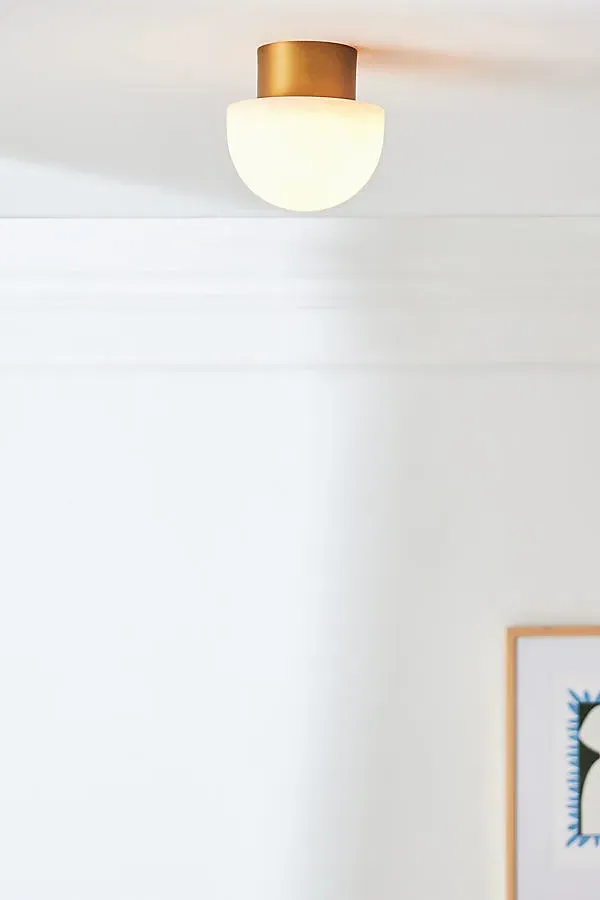 Parker Alabaster Flush Mount - White product