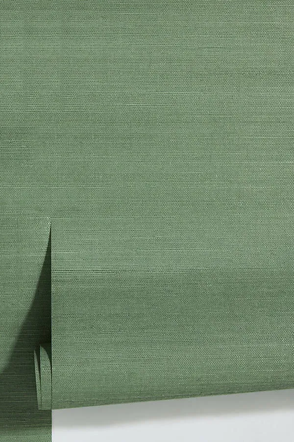 Palette Grasscloth Wallpaper - Green product