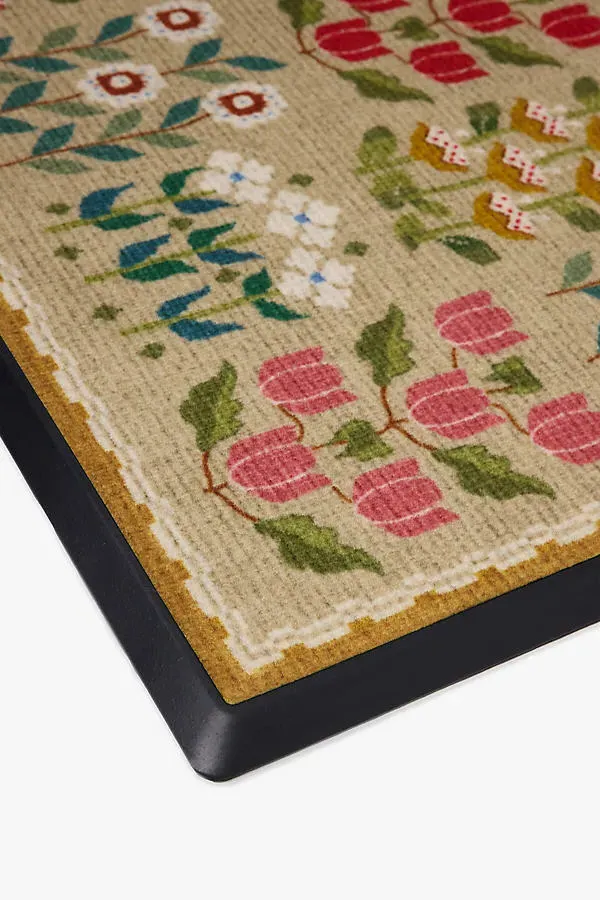 Washable Doormat - Yellow, Polyester product