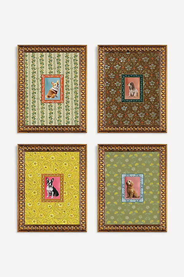 Ruti Shaashua Dogs Gallery Wall Set of 4 product