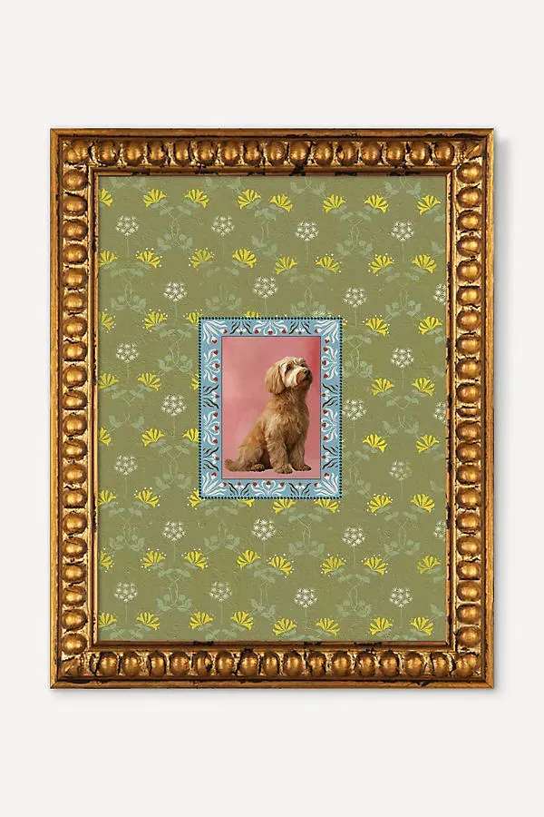 Ruti Shaashua Doodle Dog Wall Art - Green product