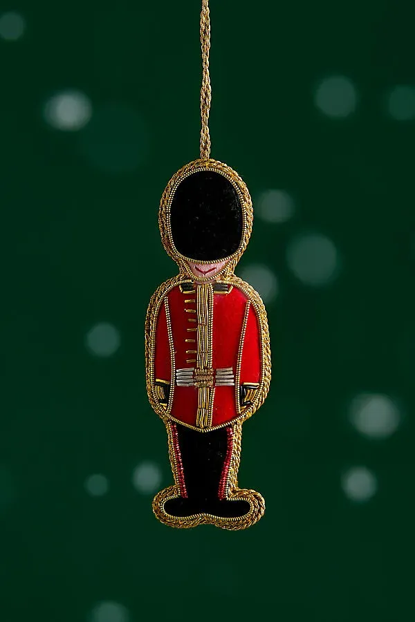 London Tourism Tree Ornaments - Purple by Anthropologie