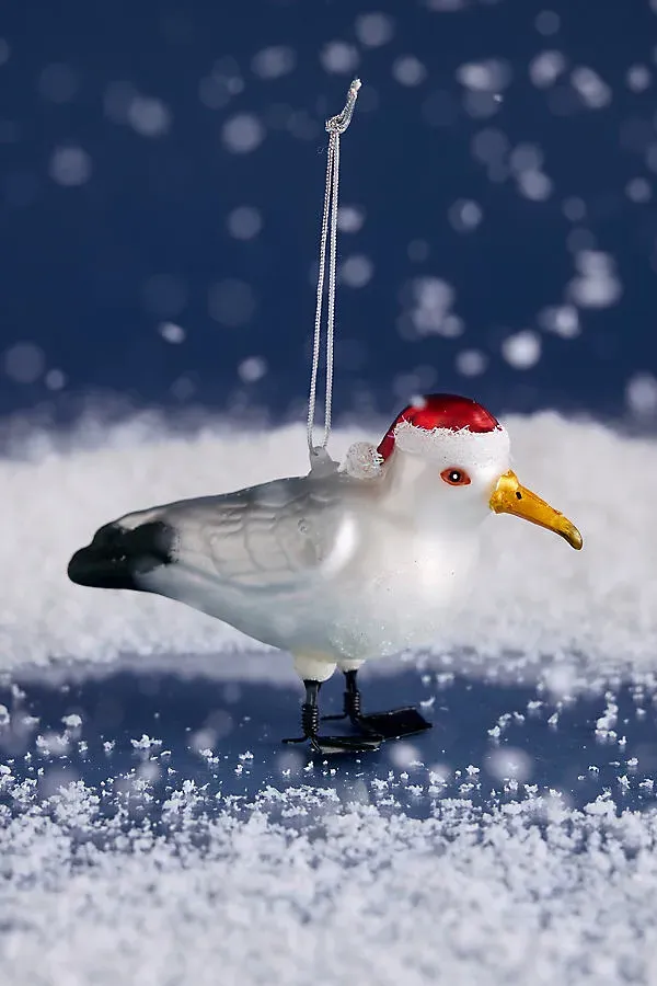 Sass & Belle Seagull Shaped Bauble - Grey by Anthropologie