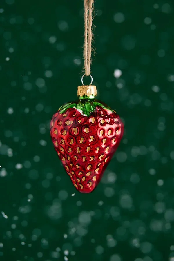 Sass & Belle Strawberry Shaped Bauble - Red by Anthropologie