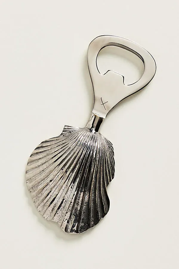 Shell Bottle Opener - Silver, Stainless Steel product