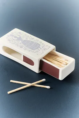 Zodiac Ceramic Matchbox by Anthropologie, image 2