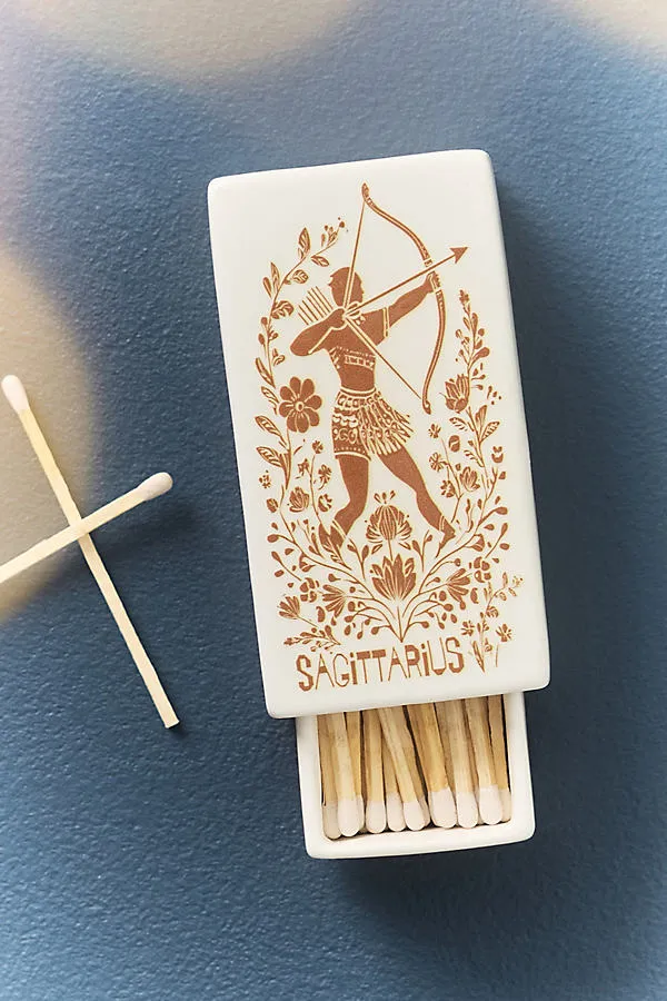 Zodiac Ceramic Matchbox by Anthropologie