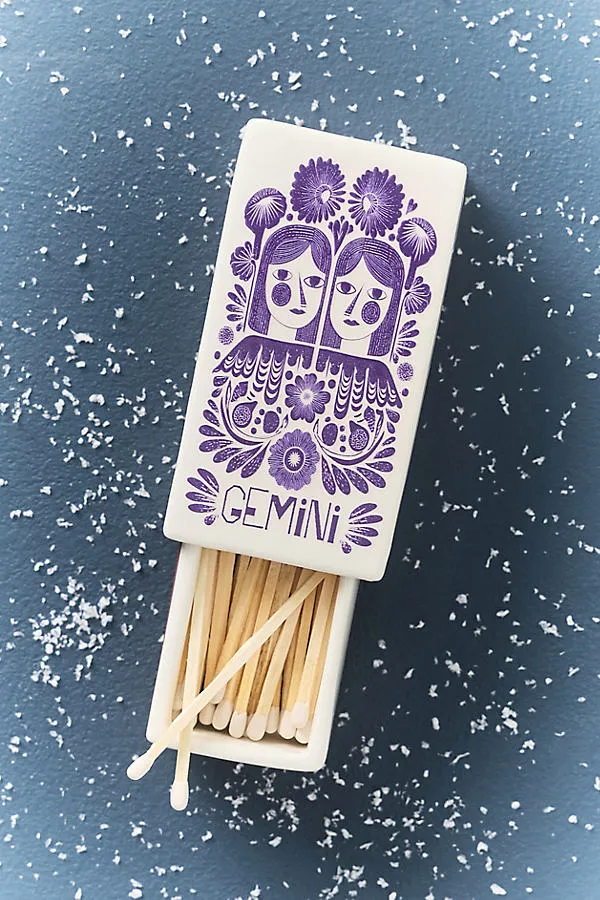 Zodiac Ceramic Matchbox by Anthropologie