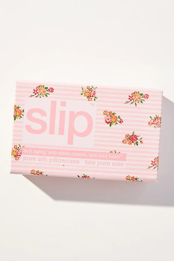 Pure Silk Queen Size Pillowcase - Pink product
