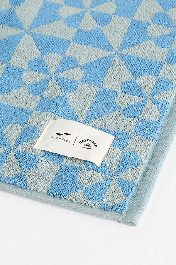 Bex Bath Mat - Blue, Cotton product