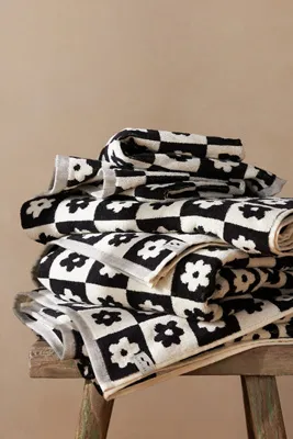 Gigi Bath Towel Collection - Black, Cotton by Anthropologie, alternate view