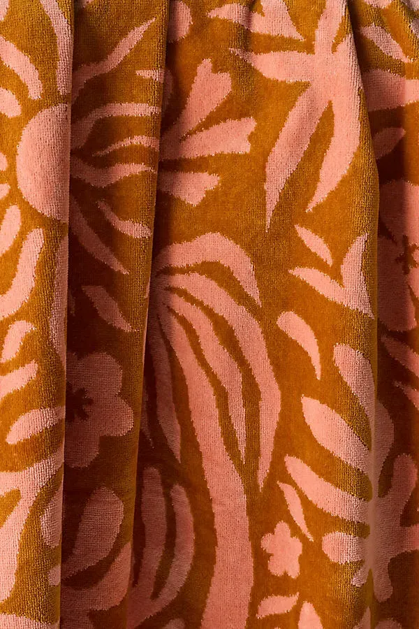 Sunny Beach Towel - Orange, Cotton product