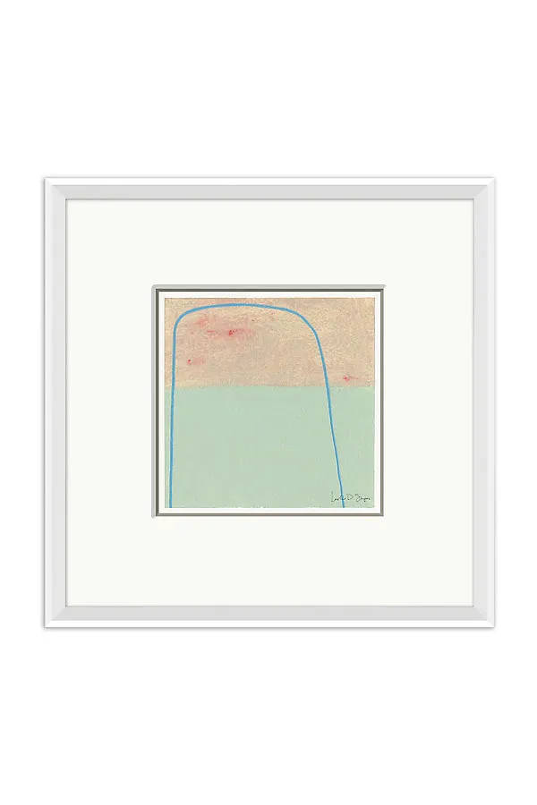 Leslie Snipes Abstract Wall Art - Blue by Anthropologie